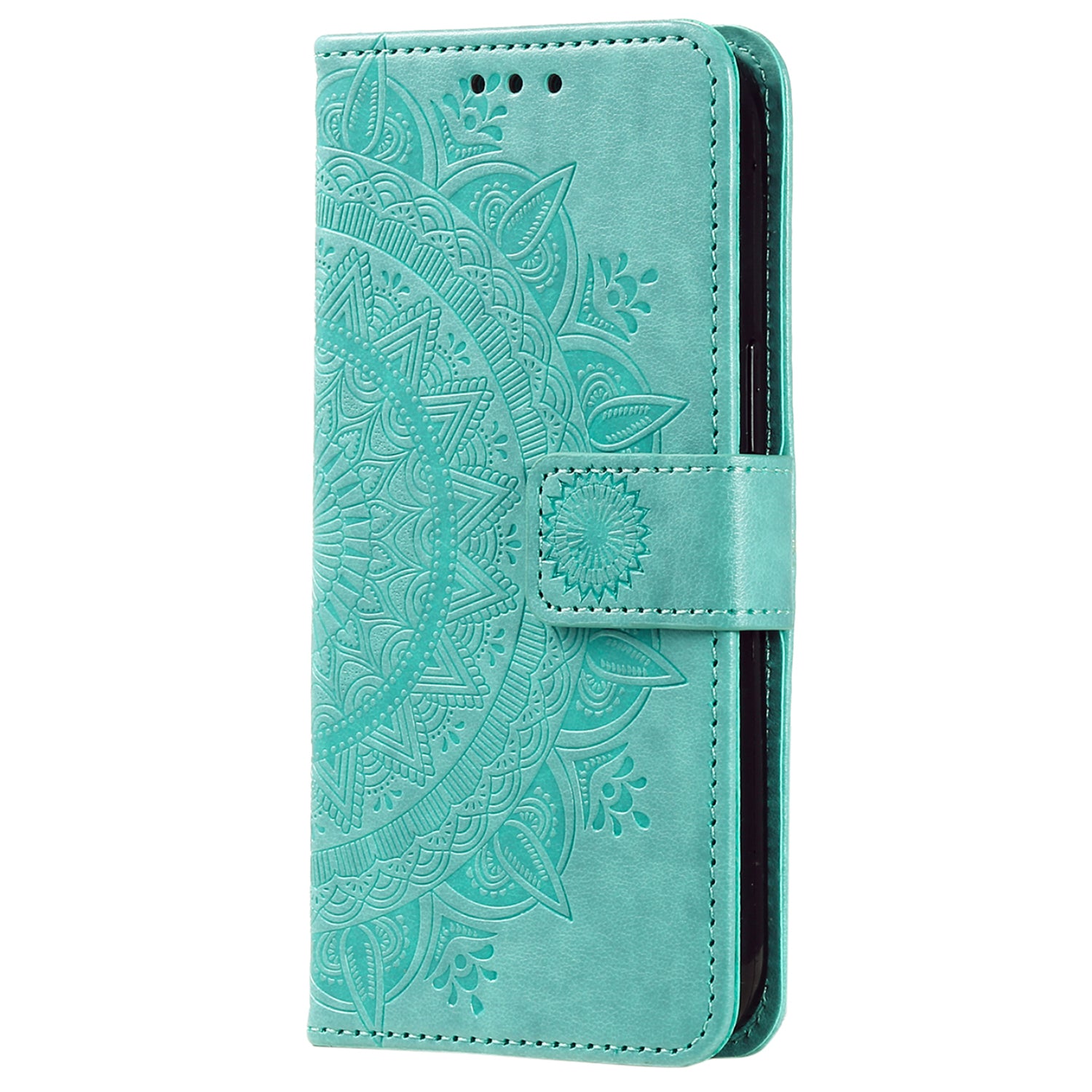 For Samsung Galaxy S23 FE Anti-Scratch PU Leather Cover Imprinted Mandala Flower Wallet Phone Stand Case with Strap For Samsung Galaxy S23 FE Anti-Scratch PU Leather Cover Imprinted Mandala Flower Wallet Phone Stand Case with Strap